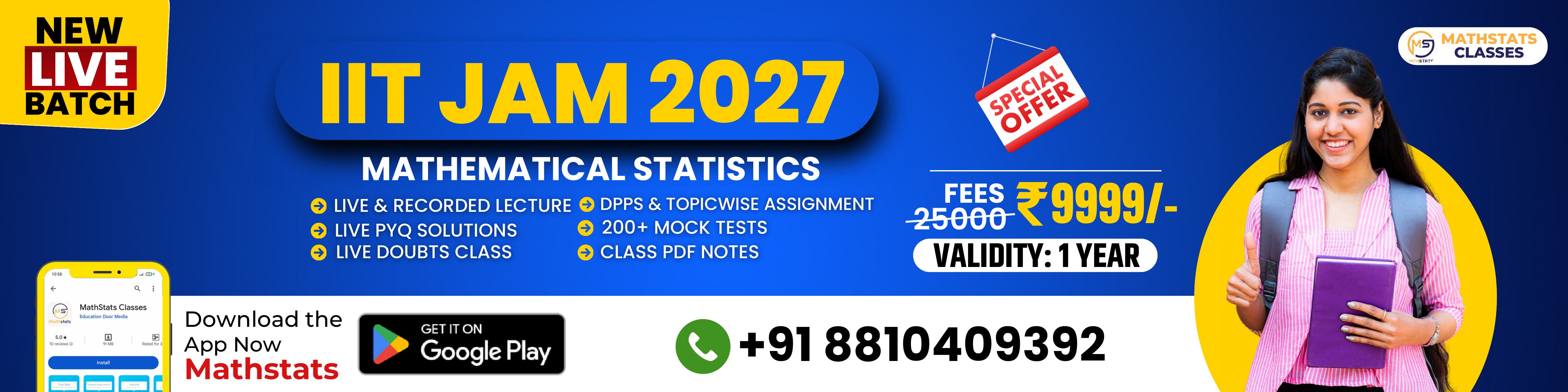 IIT JAM 2027